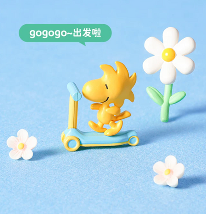 M&G Shop x Peanuts Snoopy Today's OOTD Miniature Keychain