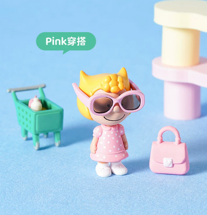M&G Shop x Peanuts Snoopy Today's OOTD Miniature Keychain