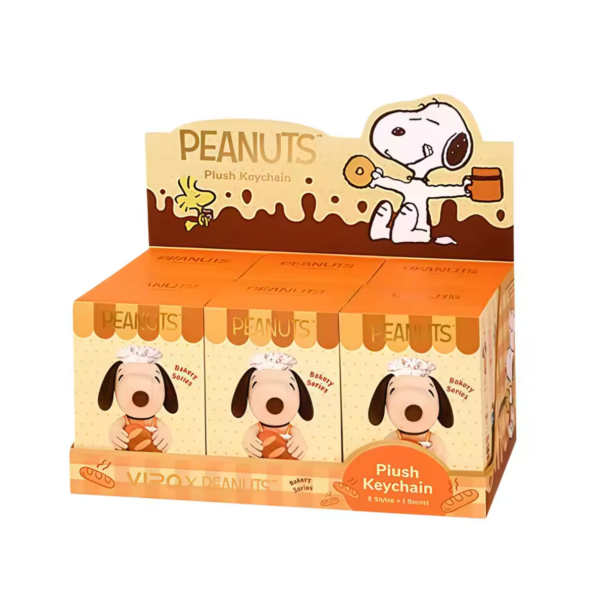 Vipo x Peanuts Snoopy Bakery Plush
