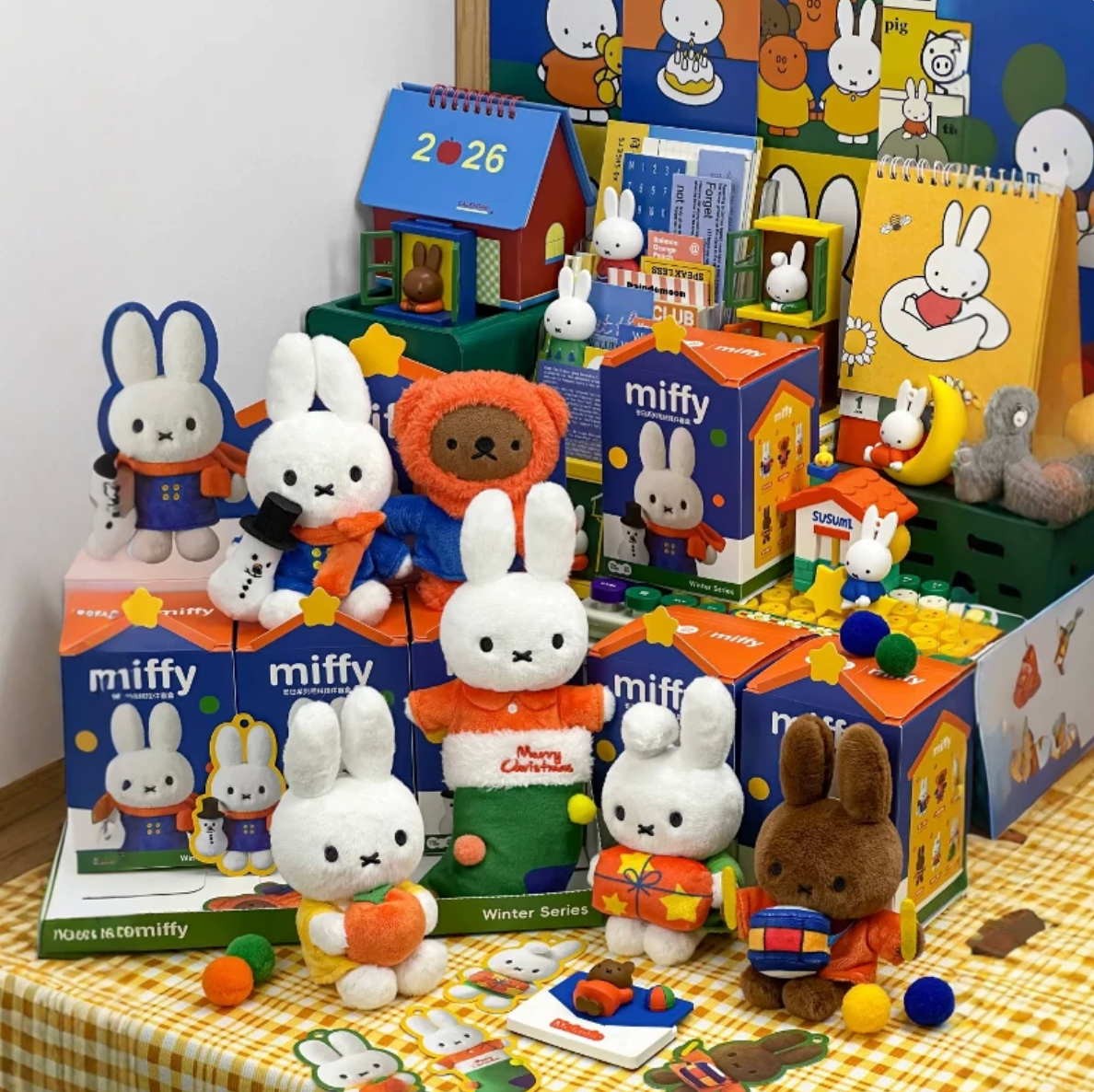 MaTube x Miffy Winter Series Plush