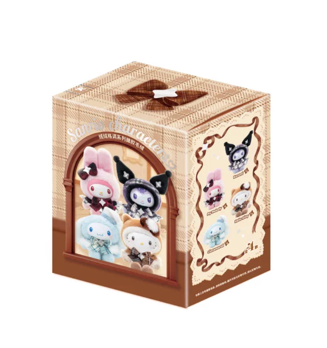 Moetch x Sanrio Characters Fluffy Snuggles Vinyl Plush