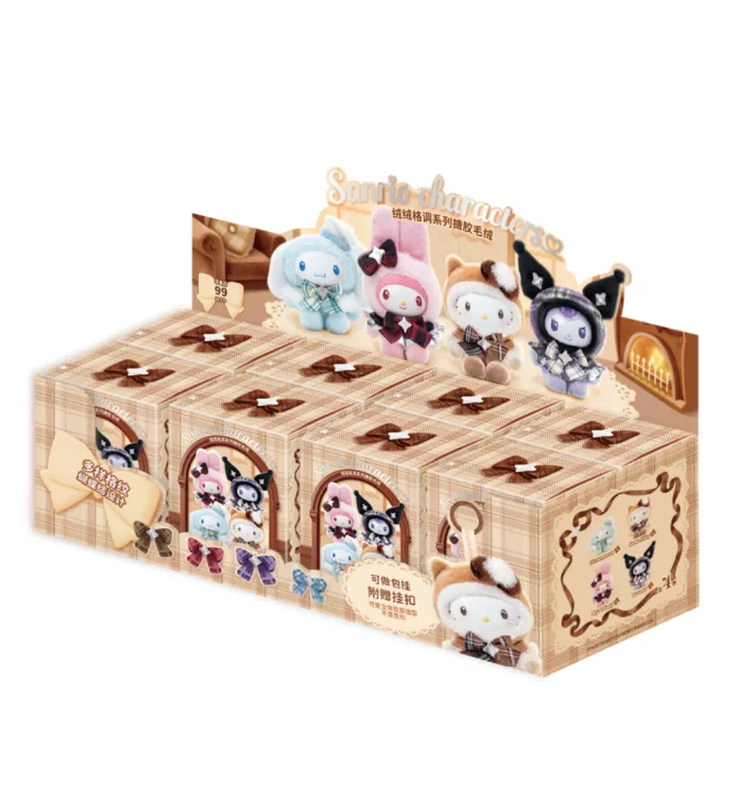 Moetch x Sanrio Characters Fluffy Snuggles Vinyl Plush