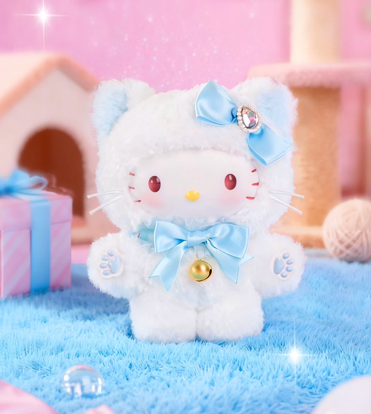 Moetch x Sanrio Characters Shining Meow Vinyl Plush