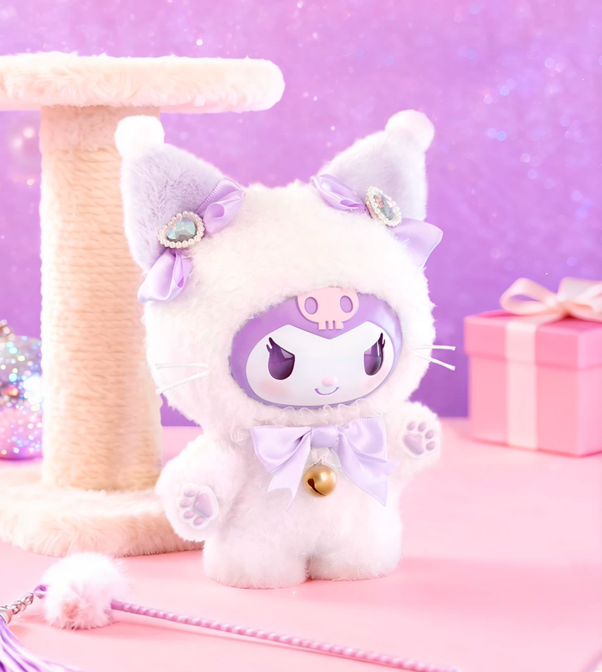 Moetch x Sanrio Characters Shining Meow Vinyl Plush