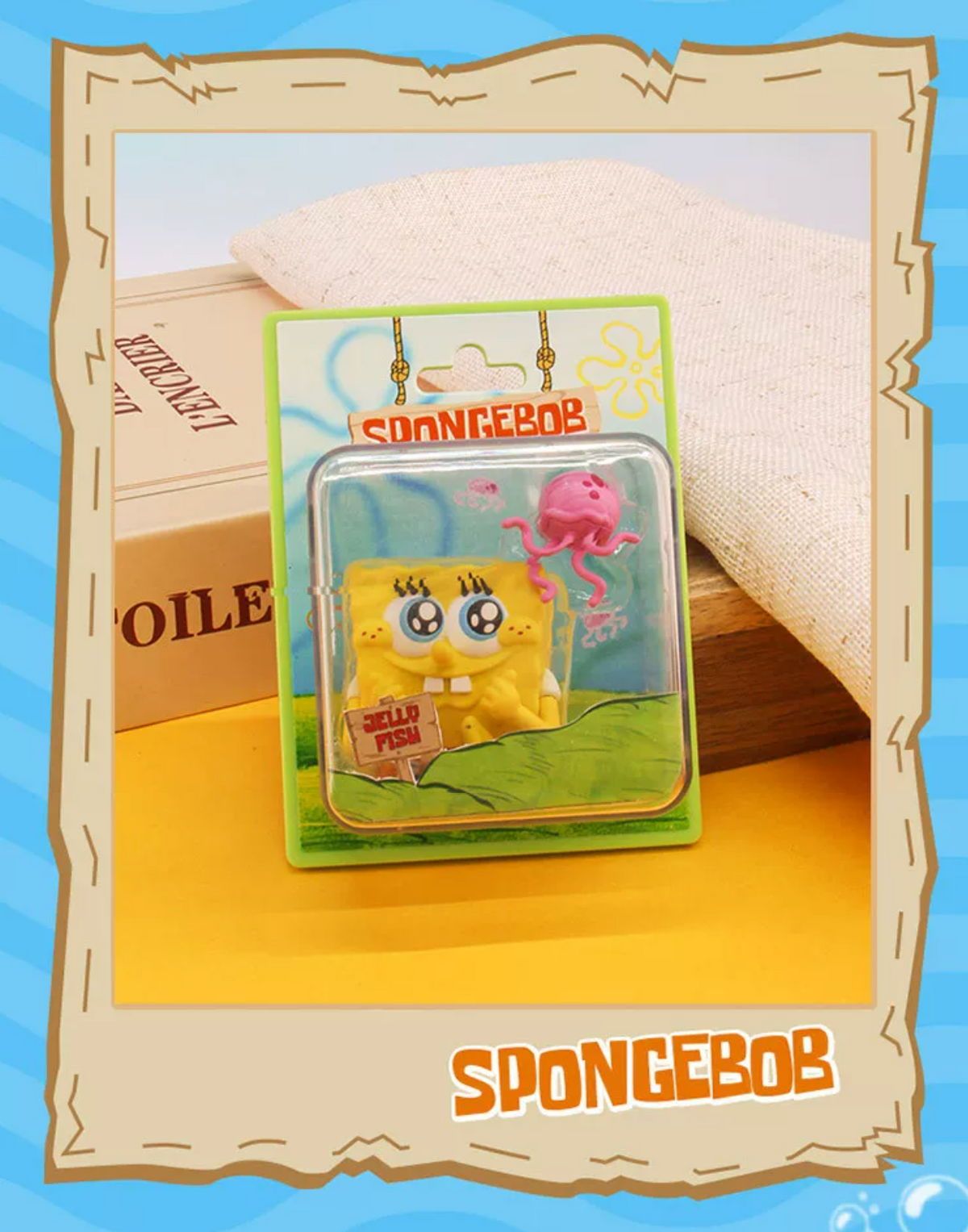 Trendy Sound x SpongeBob Friend Forever Heartbeat Album Series Mini Package Magnet