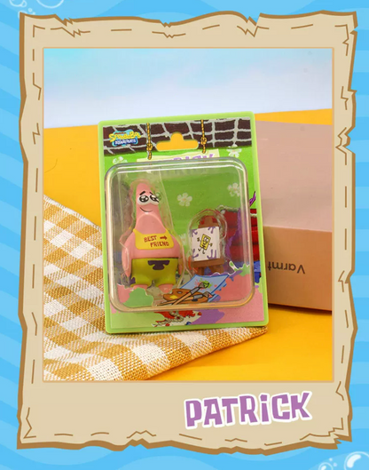 Trendy Sound x SpongeBob Friend Forever Heartbeat Album Series Mini Package Magnet
