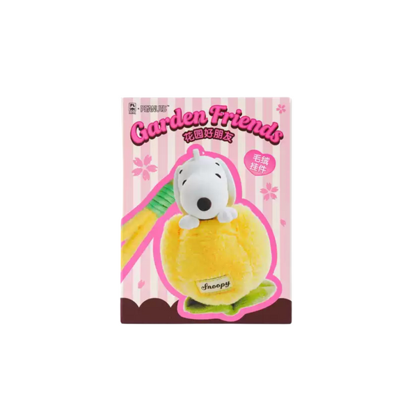 M&G Shop x Peanuts Snoopy Pink Me Garden Friends Vinyl Plush