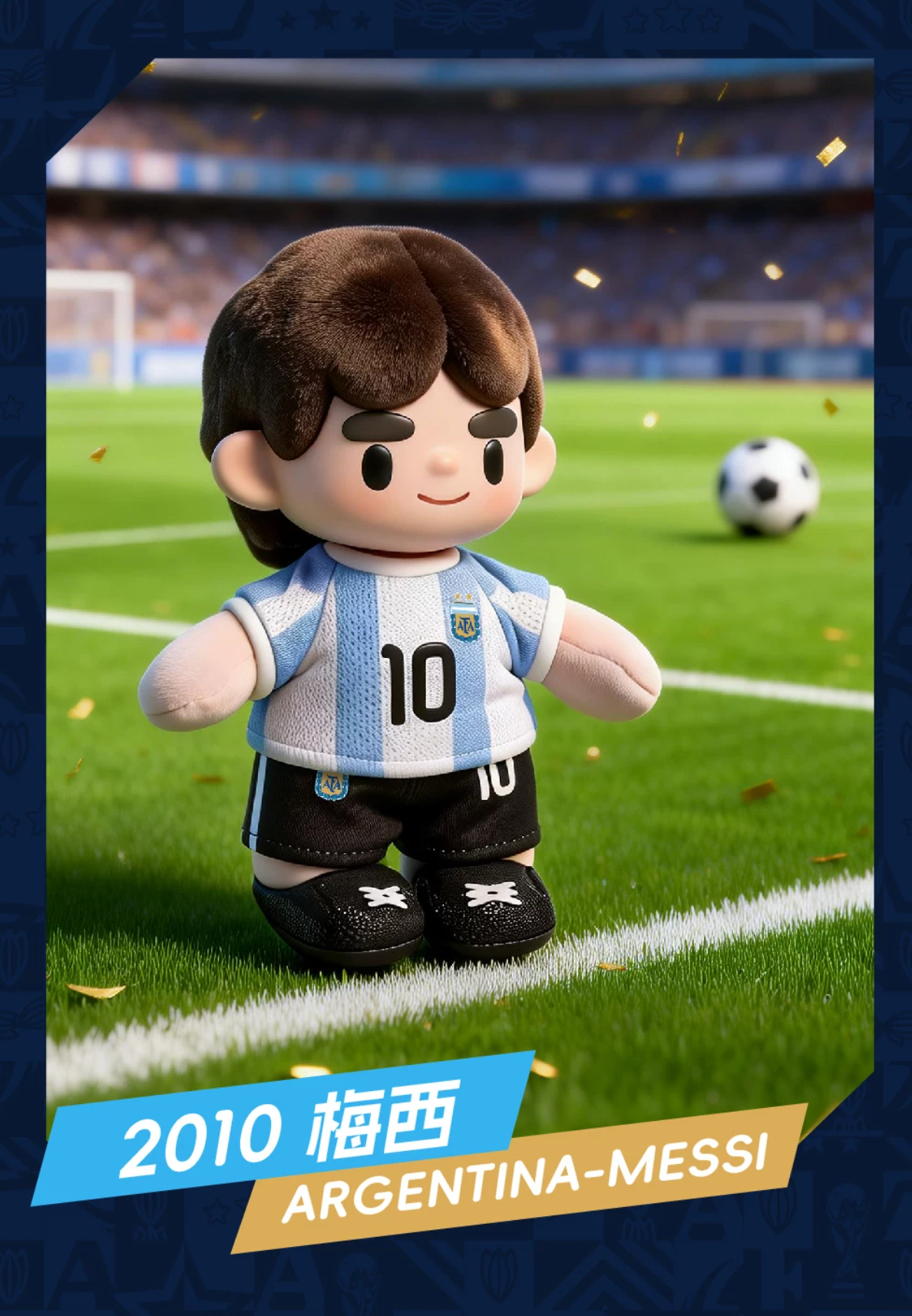 AFA x Argentina National Football Team Vamos Argentina Series Vinyl Plush