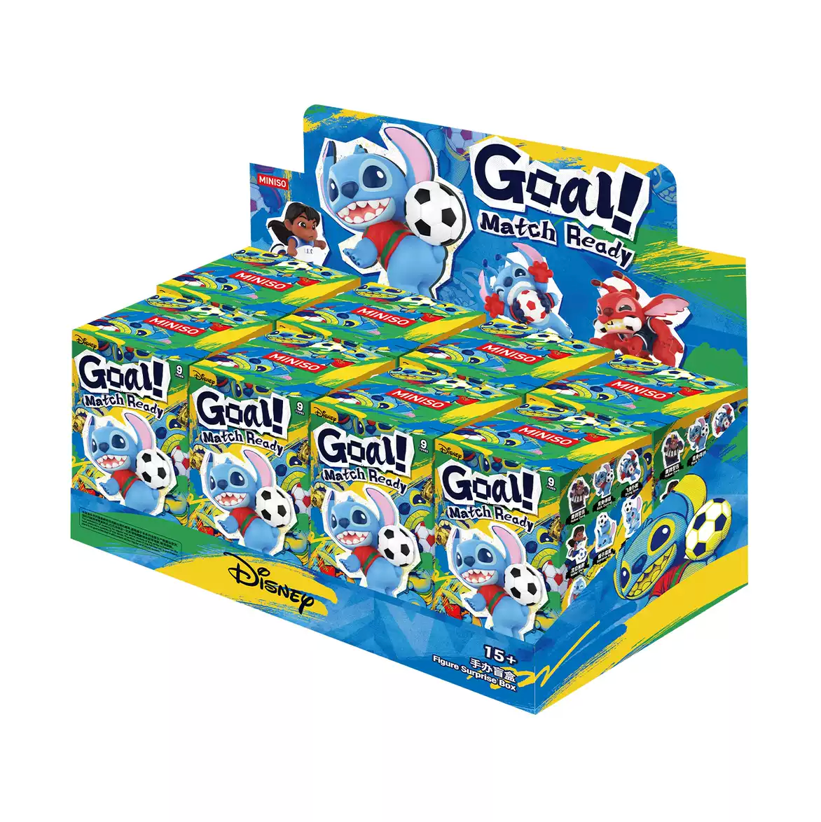 Miniso x Disney Stitch Goal! Match Ready