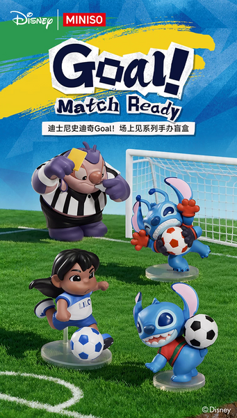 Miniso x Disney Stitch Goal! Match Ready