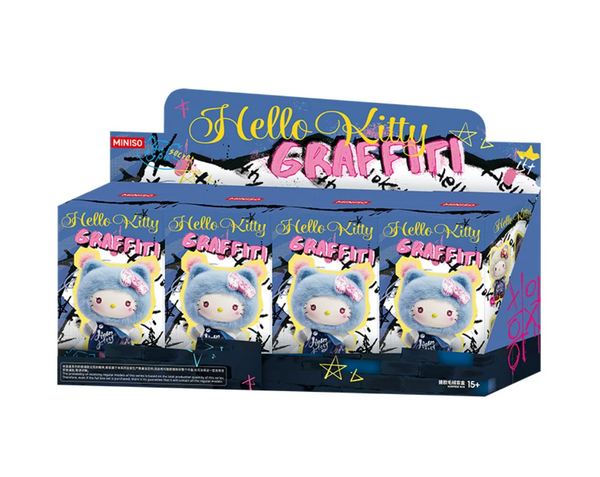 Miniso x Sanrio Hello Kitty Graffiti Vinyl Plush