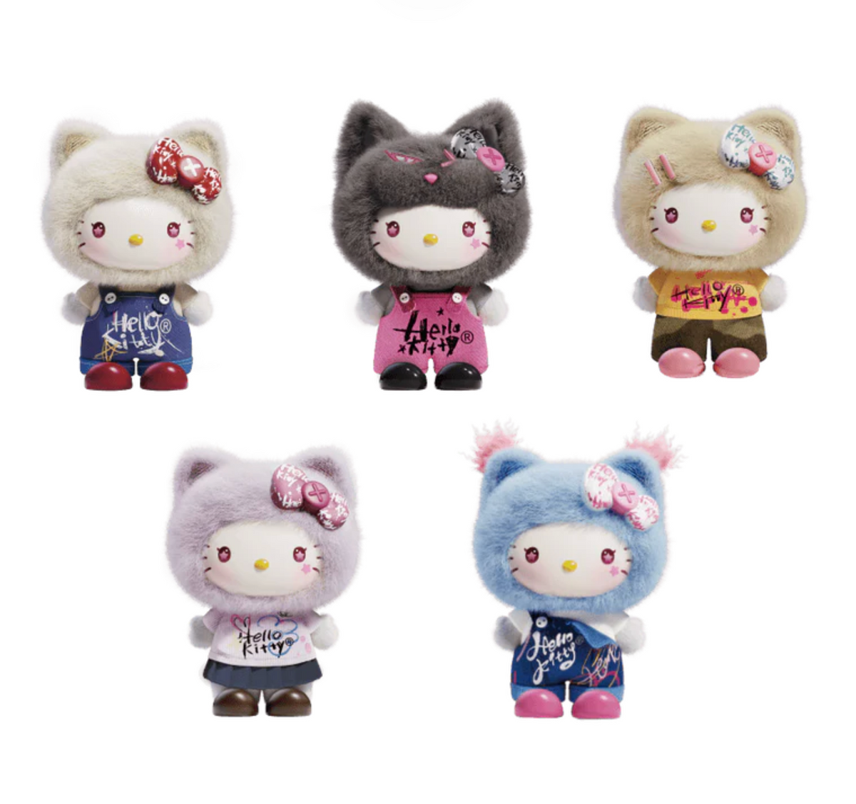 Miniso x Sanrio Hello Kitty Graffiti Vinyl Plush
