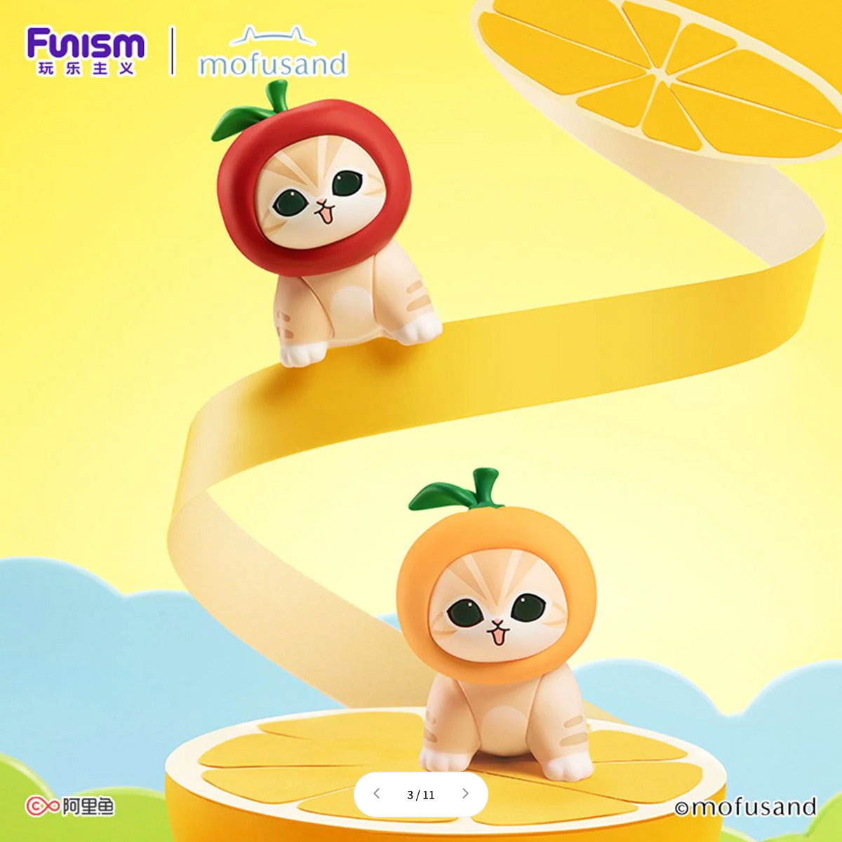 Funism x Mofusand Lucky Cat Mini Figures