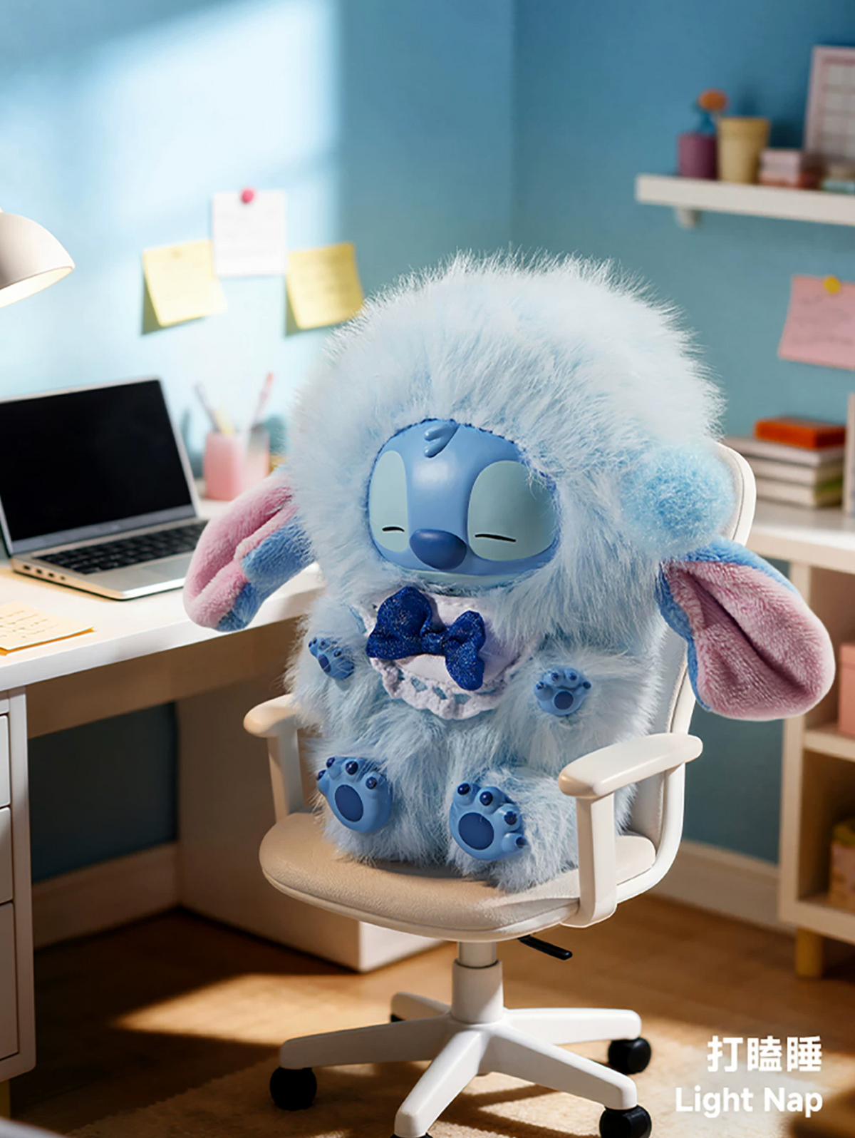 Miniso x Disney Stitch Hit Snooze Series Vinyl Plush