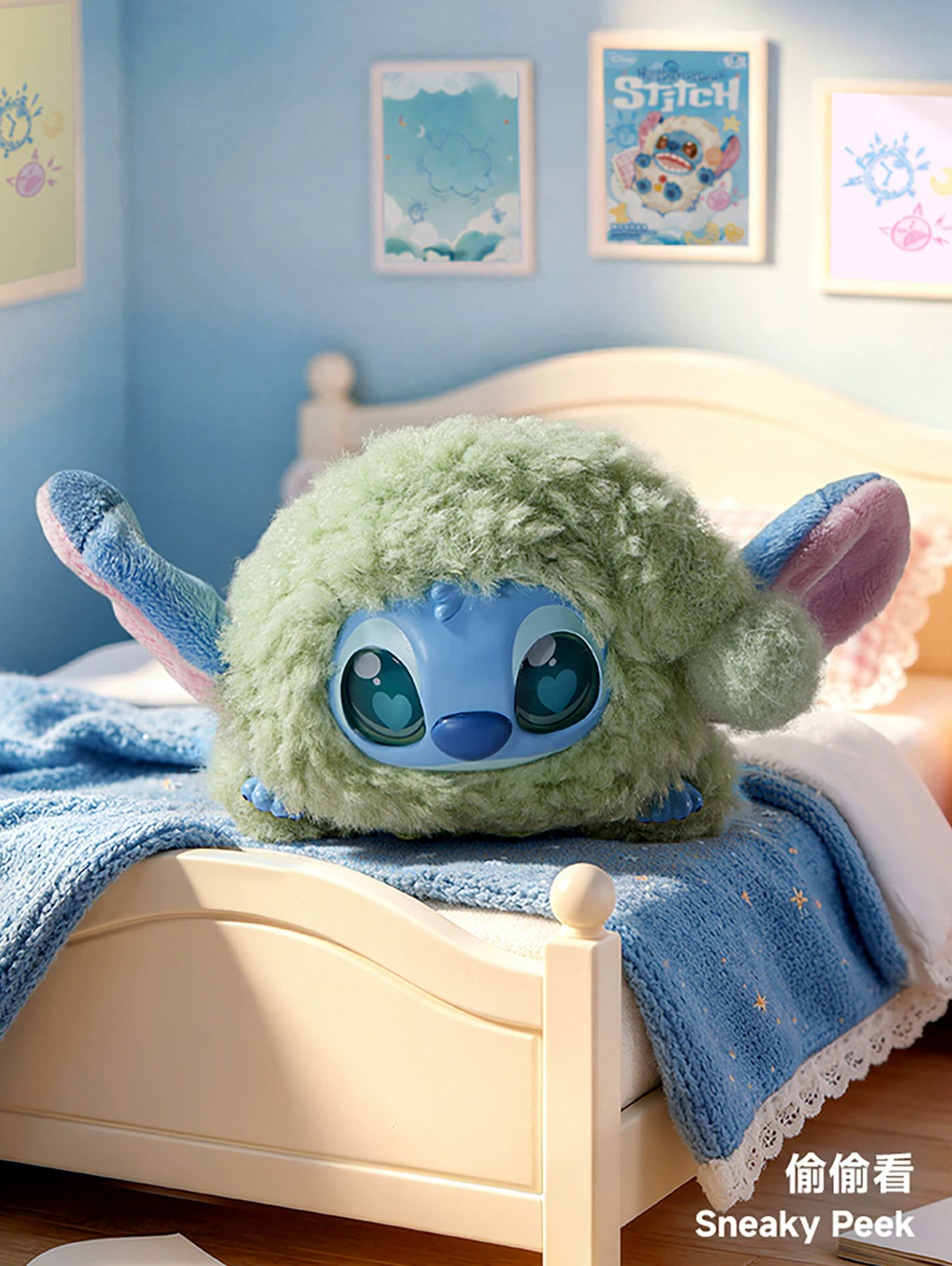 Miniso x Disney Stitch Hit Snooze Series Vinyl Plush