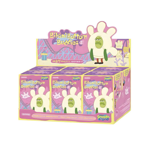Pop Mart x Gong x SpongeBob SquarePants Bikini Bottom Buddies Series 2 Whimsical Plush
