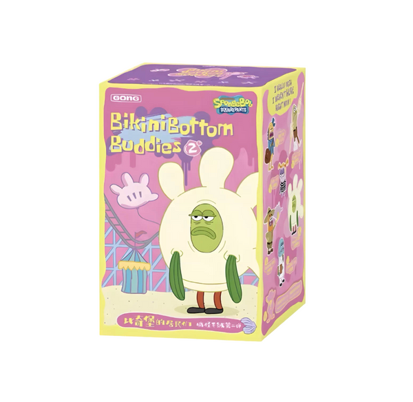 Pop Mart x Gong x SpongeBob SquarePants Bikini Bottom Buddies Series 2 Whimsical Plush