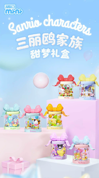 AreaX x Sanrio Characters Present Box Building Blocks