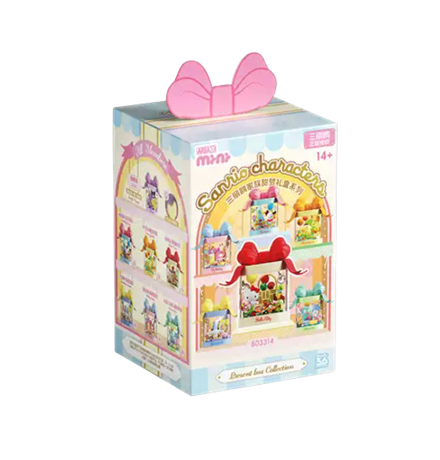 AreaX x Sanrio Characters Present Box Building Blocks