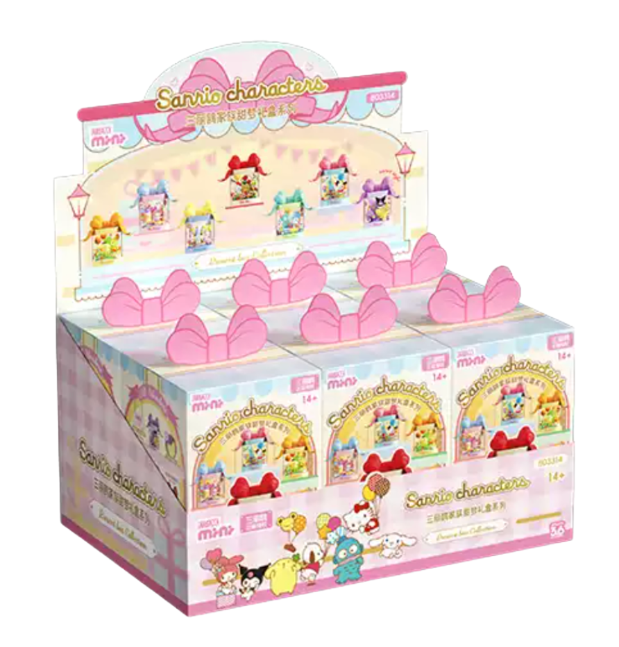 AreaX x Sanrio Characters Present Box Building Blocks