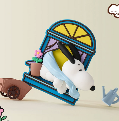 M&G Shop x Peanuts Snoopy Window Story Fridge Magnet