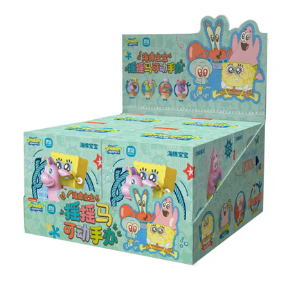 Cimon x SpongeBob SquarePants Rocking Horse Series Posable Figure