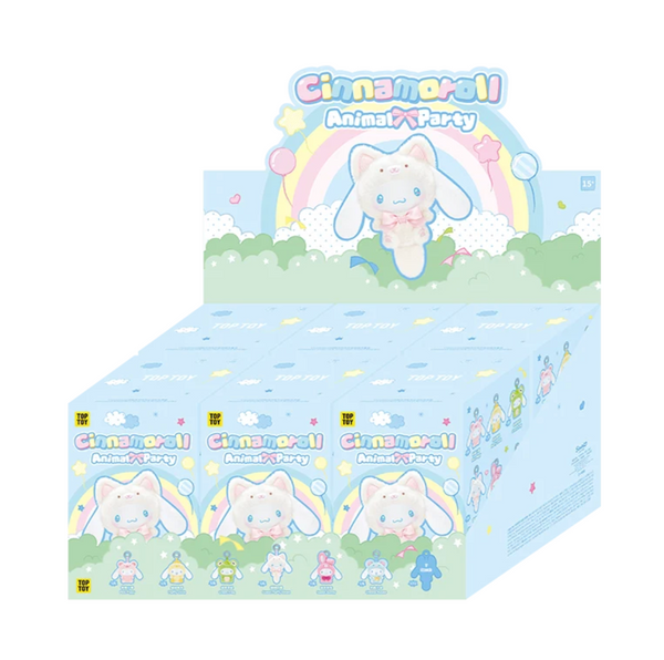 TOPTOY x Sanrio Characters Cinnamoroll Animal Party Vinyl Plush
