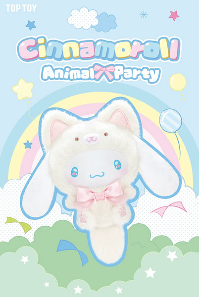 TOPTOY x Sanrio Characters Cinnamoroll Animal Party Vinyl Plush