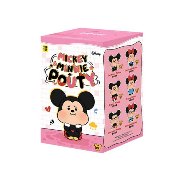 TOPTOY x Disney Mickey & Minnie Pouty Vinyl Plush