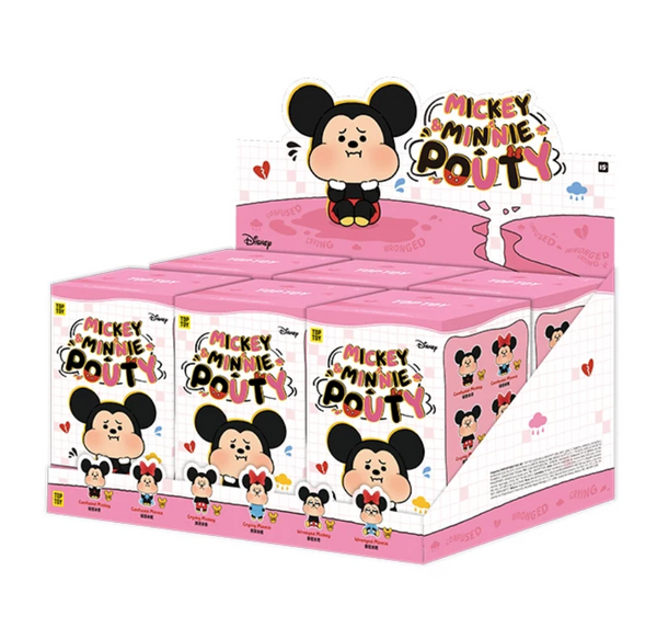 TOPTOY x Disney Mickey & Minnie Pouty Vinyl Plush