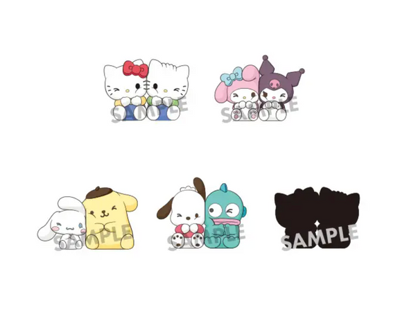 Bandai x Sanrio Characters Pita Cute Series Magnetic Pair Mini Figures