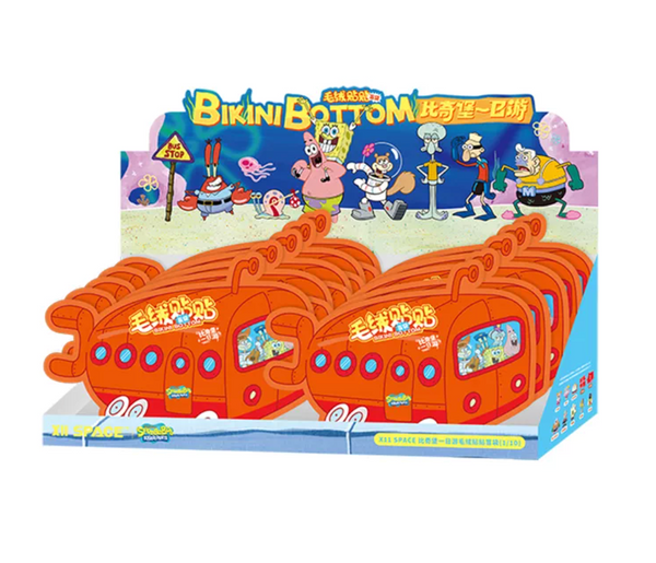 X11 Space x SpongeBob SquarePants Bikini Botton Day Trip Series 1 Magnetic Plush
