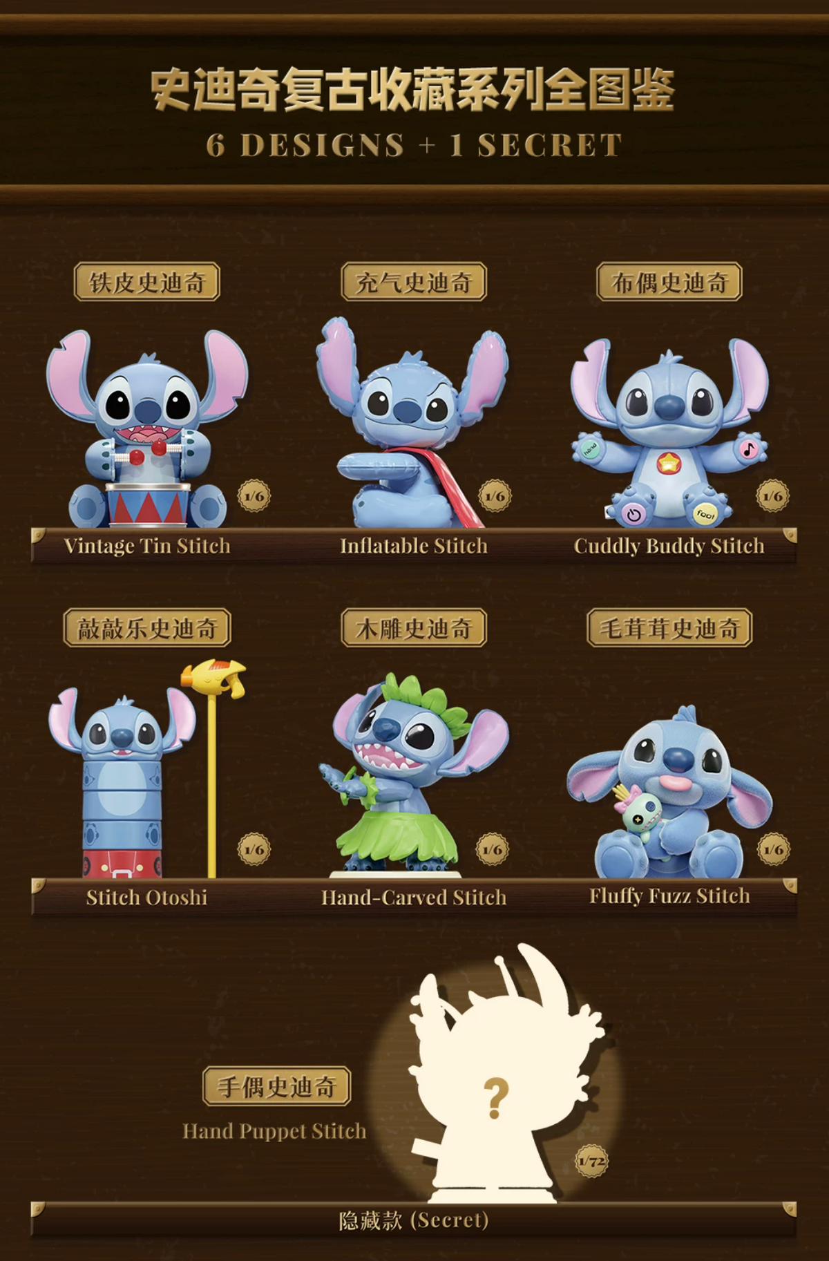 52Toys x Disney Stitch Vintage Collection
