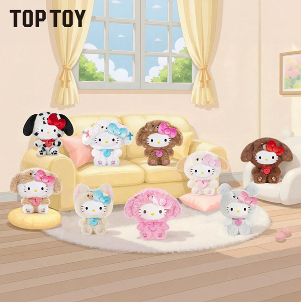 TOPTOY x Sanrio Hello Kitty Puppy Party Vinyl Plush