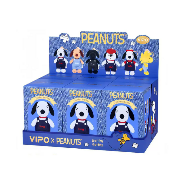 Vipo x Peanuts Snoopy Denim Series Plush