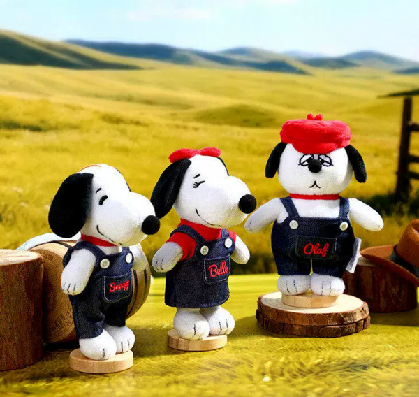 Vipo x Peanuts Snoopy Denim Series Plush