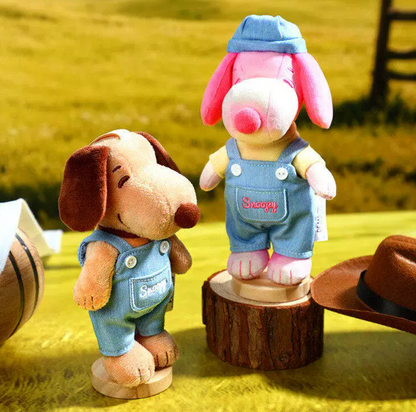 Vipo x Peanuts Snoopy Denim Series Plush