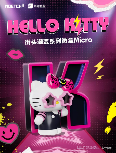 Moetch Mini x Sanrio Hello Kitty Street Style Series Micro Showcase