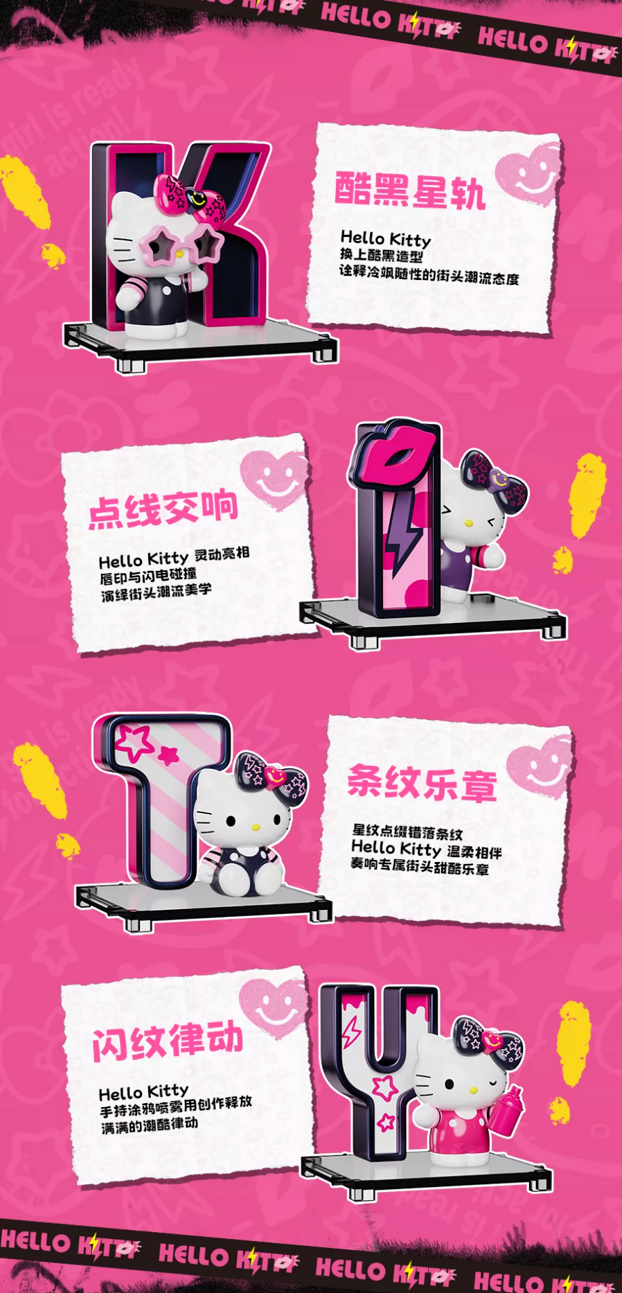 Moetch Mini x Sanrio Hello Kitty Street Style Series Micro Showcase