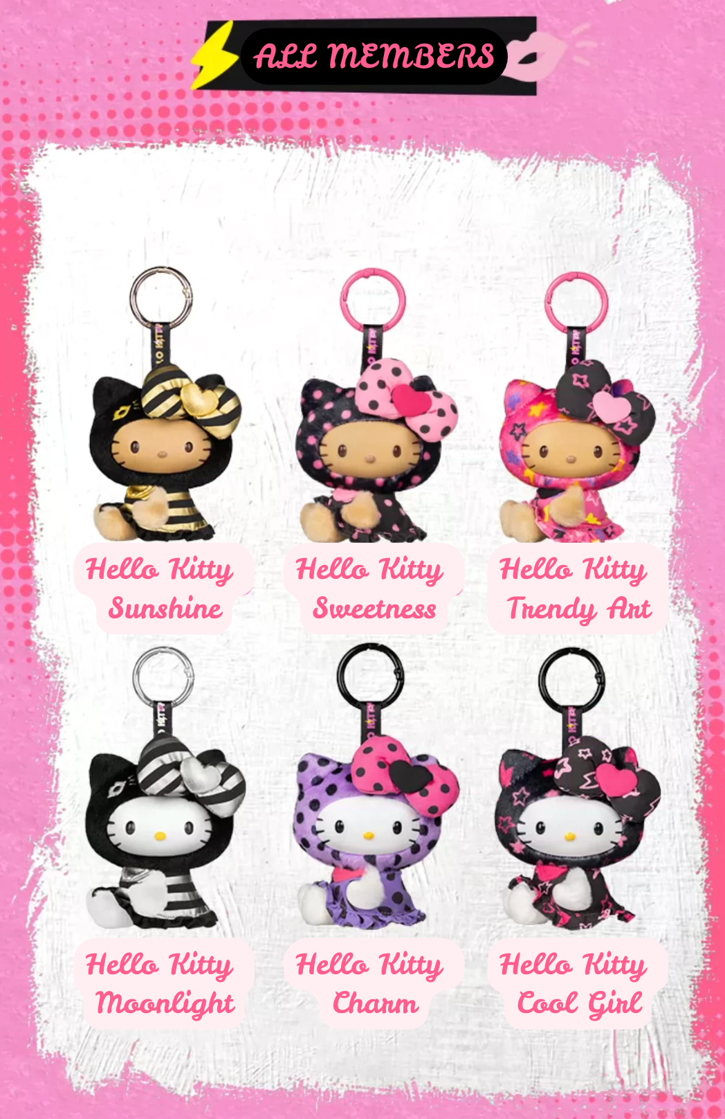 Moetch x Sanrio Hello Kitty Street Style Series Vinyl Plush