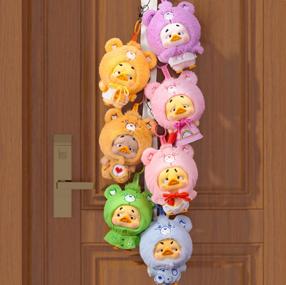RongCreator 1983 x Upsetduck x Care Bears Neon Sweetheart Duck Vinyl Plush