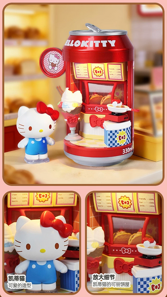 Trendy Sound x Sanrio Characters Canned Soda Shop Building Block