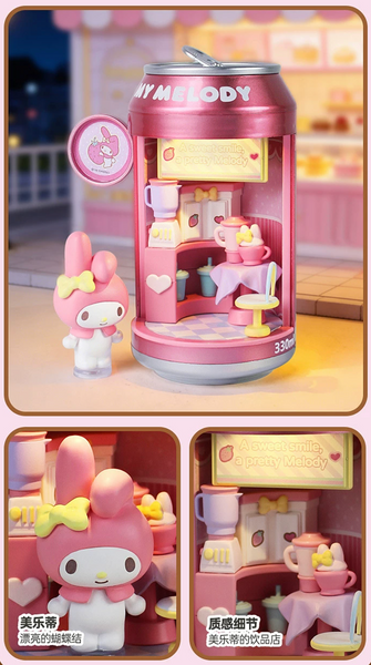 Trendy Sound x Sanrio Characters Canned Soda Shop Building Block