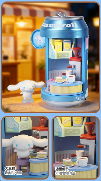 Trendy Sound x Sanrio Characters Canned Soda Shop Building Block