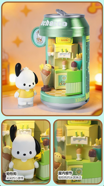 Trendy Sound x Sanrio Characters Canned Soda Shop Building Block