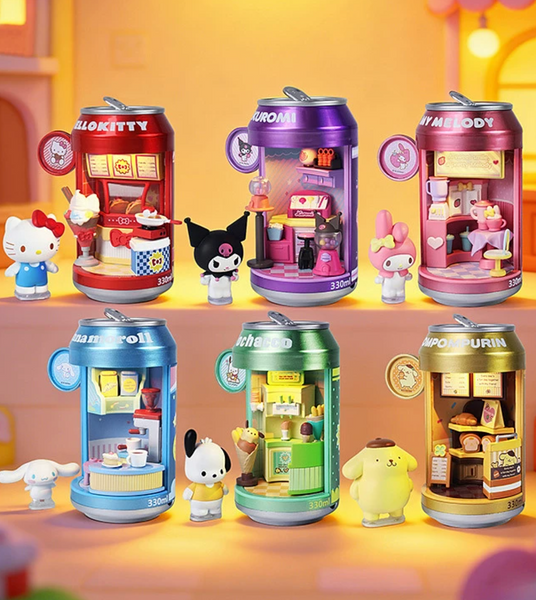 Trendy Sound x Sanrio Characters Canned Soda Shop Building Block