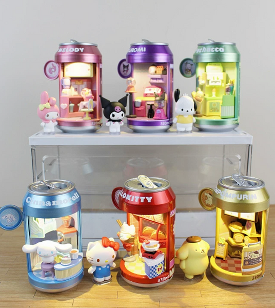 Trendy Sound x Sanrio Characters Canned Soda Shop Building Block