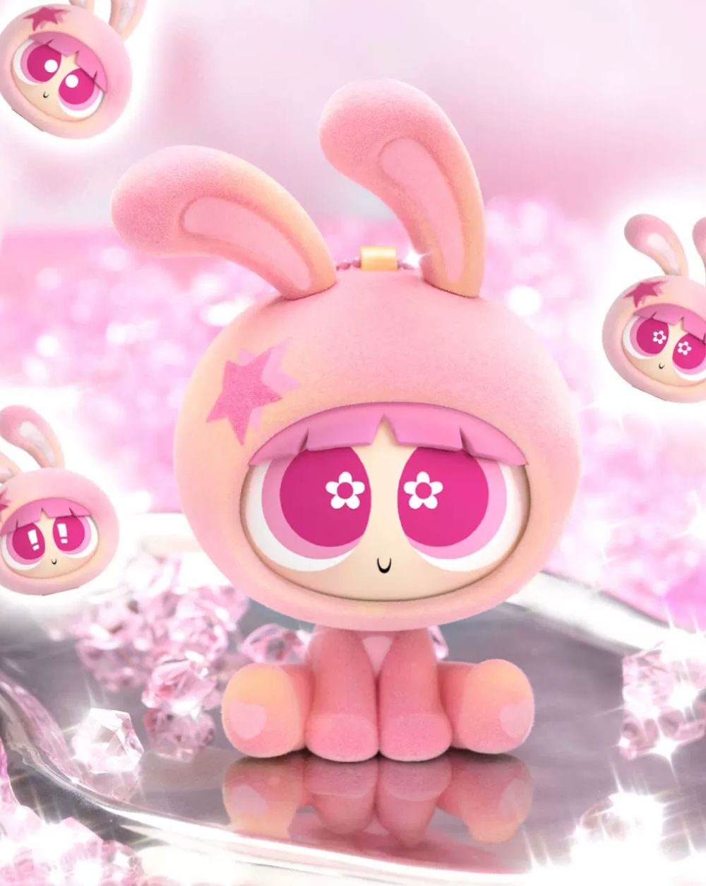 Kayou x The Powerpuff Girls Claw Attack Face Changing Series Figure