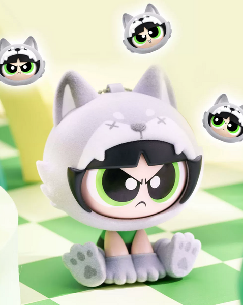 Kayou x The Powerpuff Girls Claw Attack Face Changing Series Figure