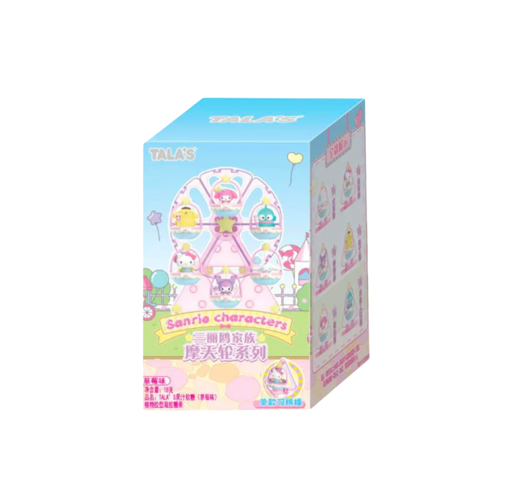 Tala's x Sanrio Characters Ferris Wheel Series Building Blocks (with Gummy)